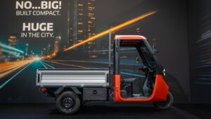 Véhicule électrique à trois roues Tris de Stellantis pour la micromobilité