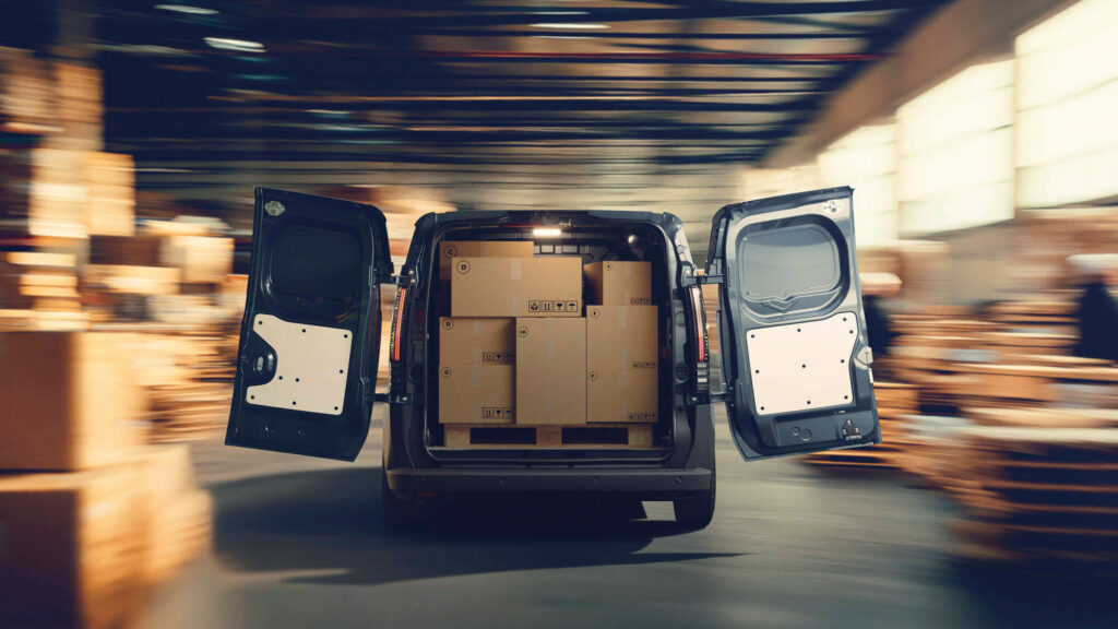 Renault trafic van e tech - vue arrière